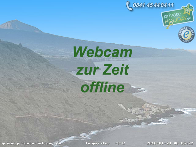 Webcam Tenerife North