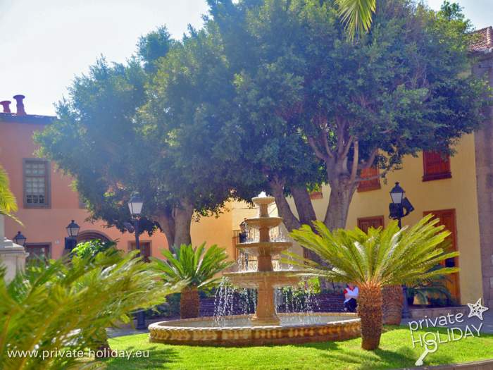 Plaza mit Brunnen in GÃ¼imar