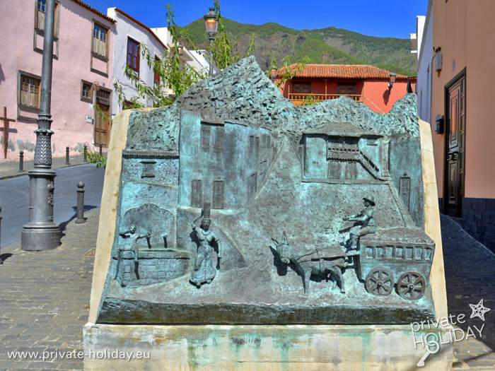 Denkmal in Arafo - Teneriffa