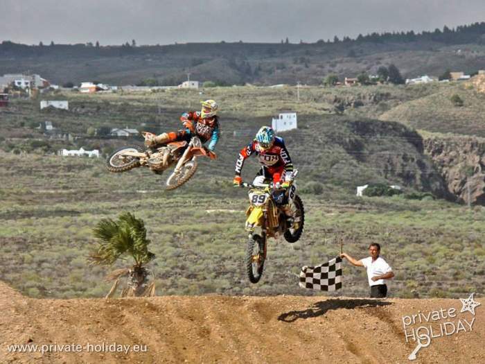 Motocross auf Teneriffa