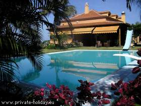 Holiday studio on a finca with pool