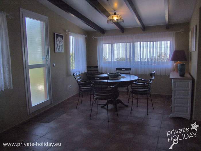 Dining area