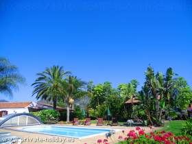 Barrier-free house on a finca