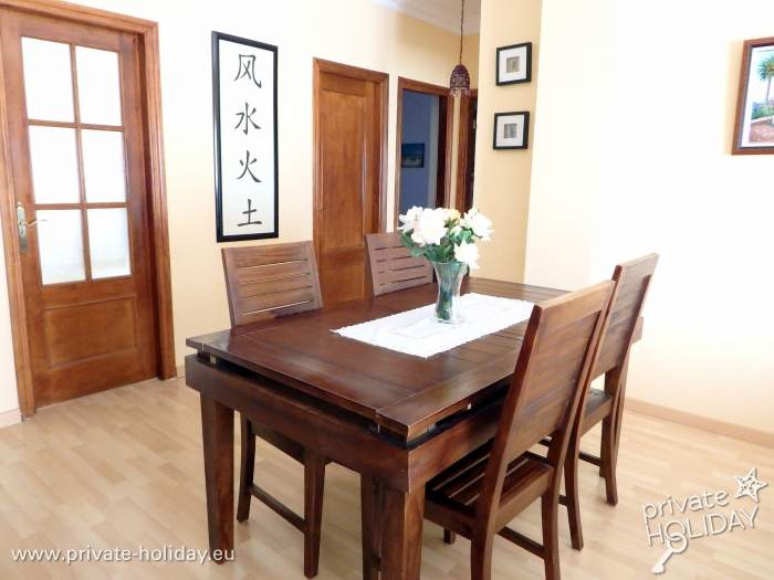Dining area