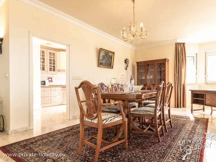 Dining area