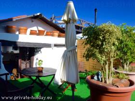 House on finca with private terrace